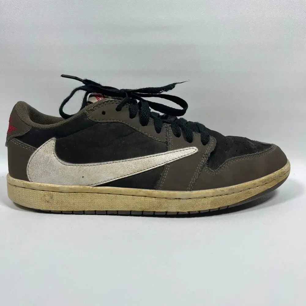 JORDAN 1 LOW OG SP TRAVIS SCOTT MOCHA CQ4277-001 SZ 8